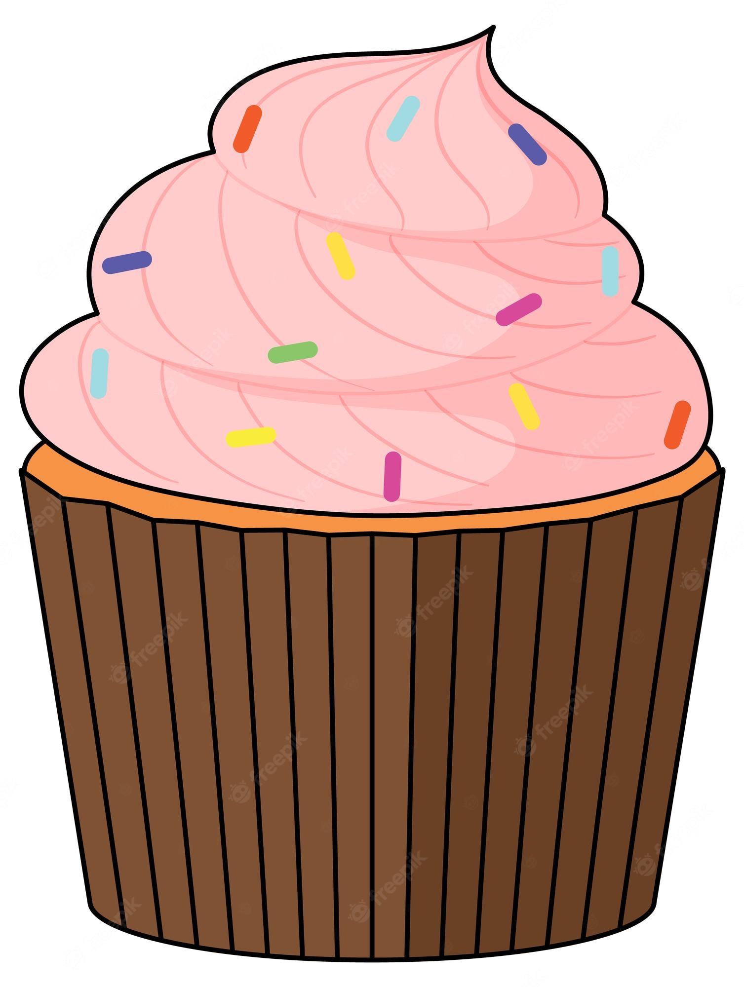 Cartoon Cupcake Wallpapers