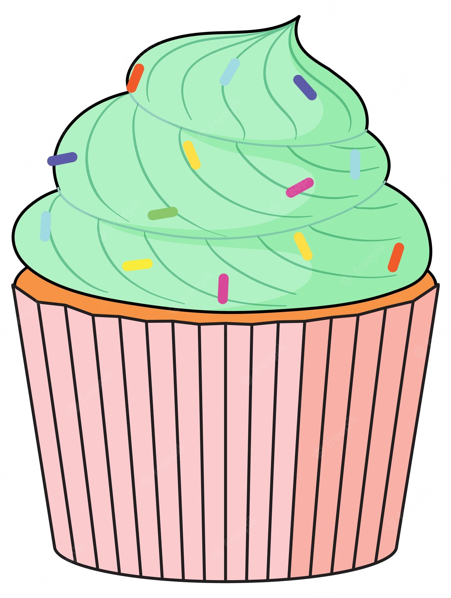 Cartoon Cupcake Wallpapers