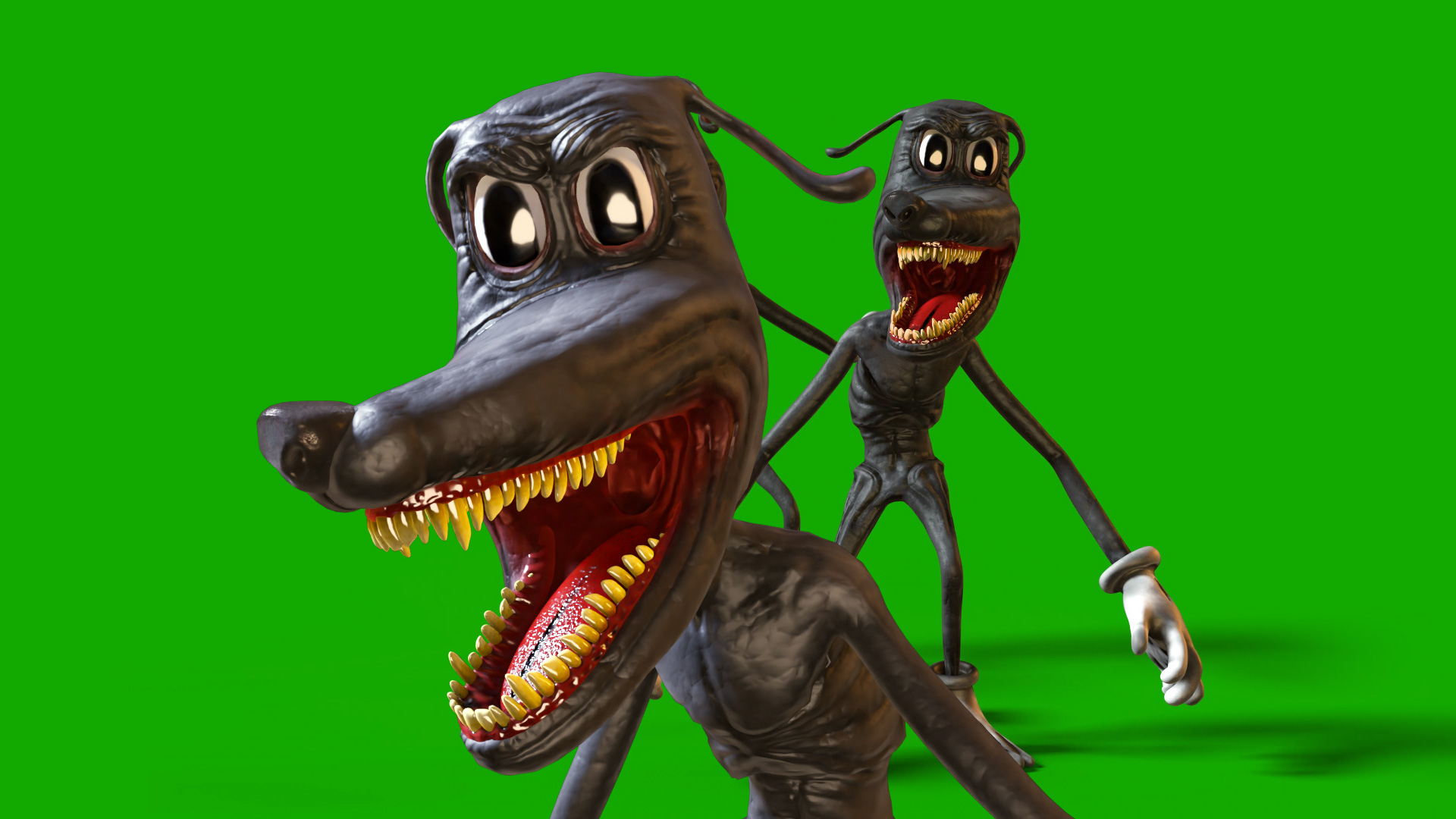 Cartoon Dog Scary Wallpapers