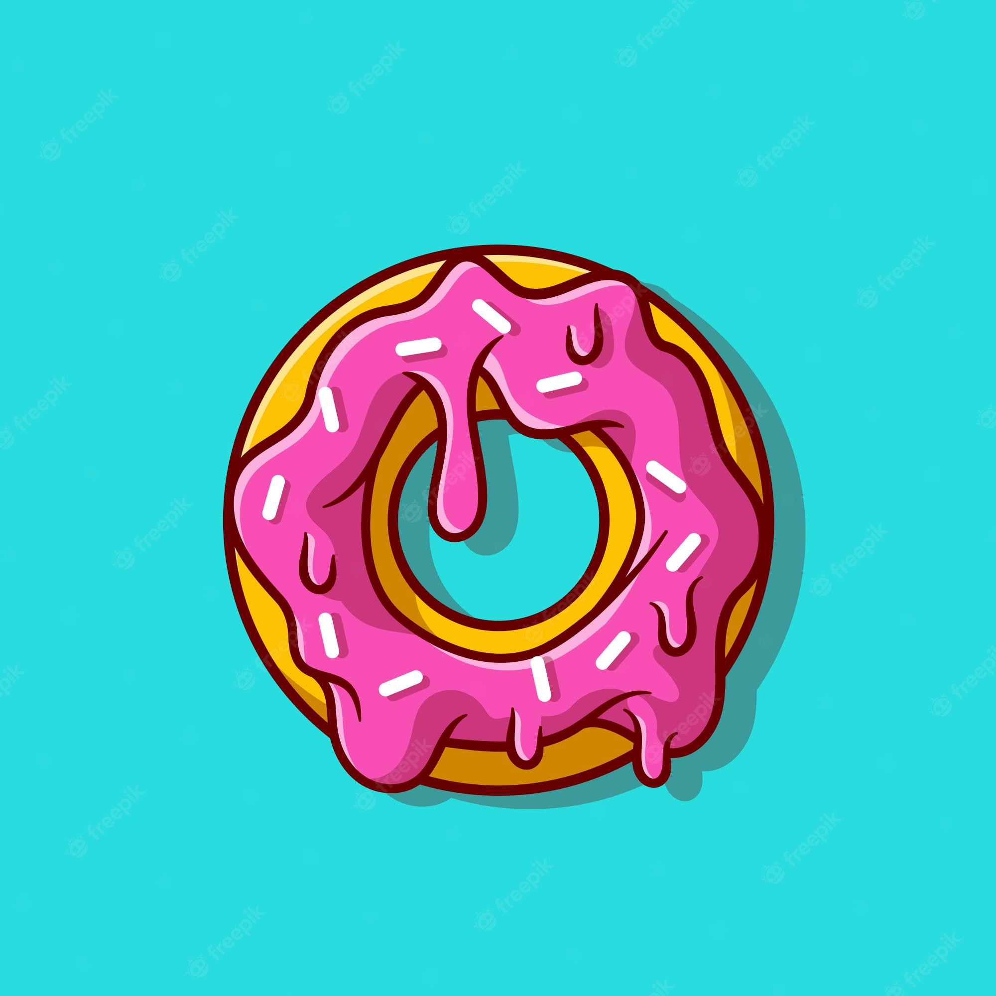 Cartoon Donut Wallpapers