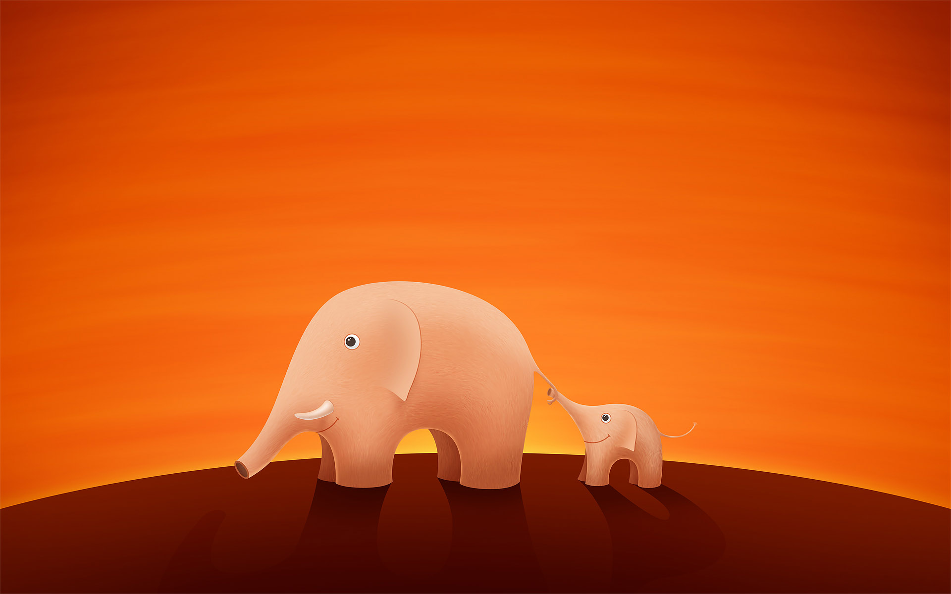 Cartoon Elephant Wallpapers