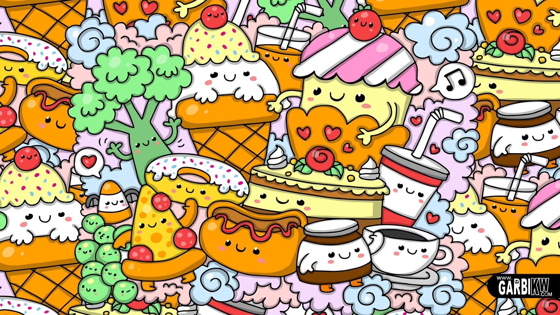 Cartoon Food Wallpapers