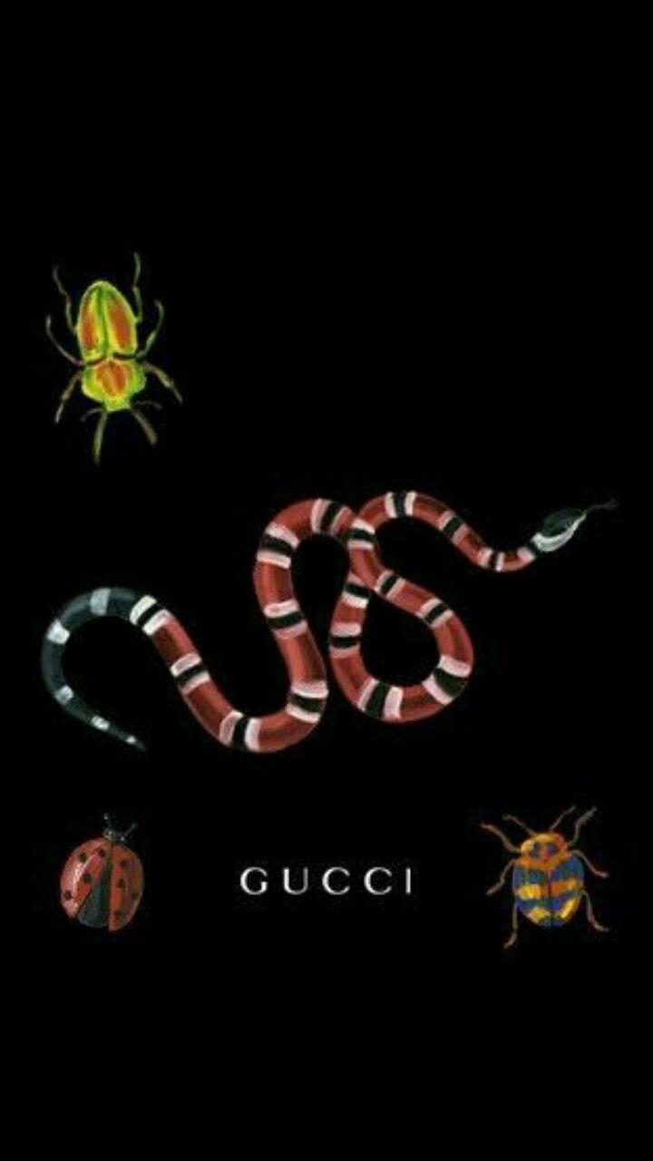 Cartoon Gucci Snake Wallpapers