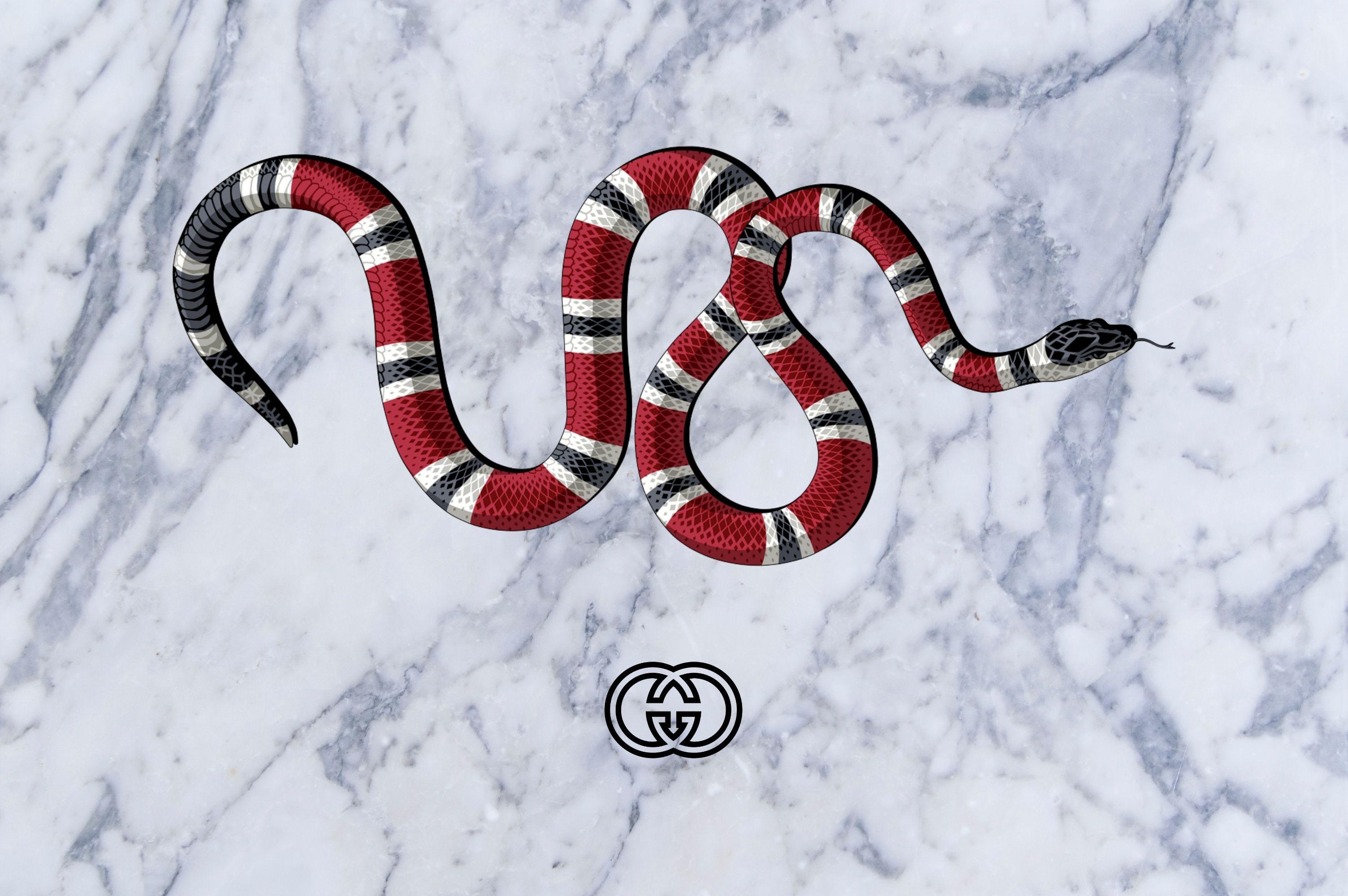 Cartoon Gucci Snake Wallpapers