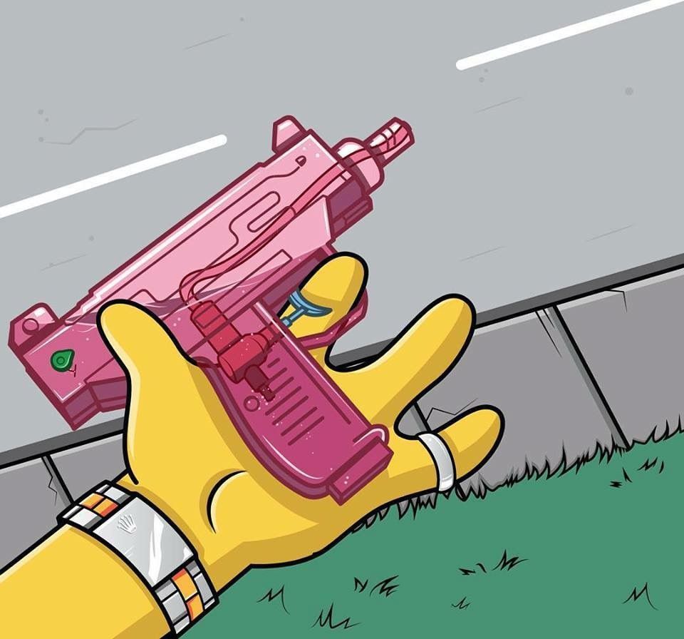 Cartoon Gun Wallpapers