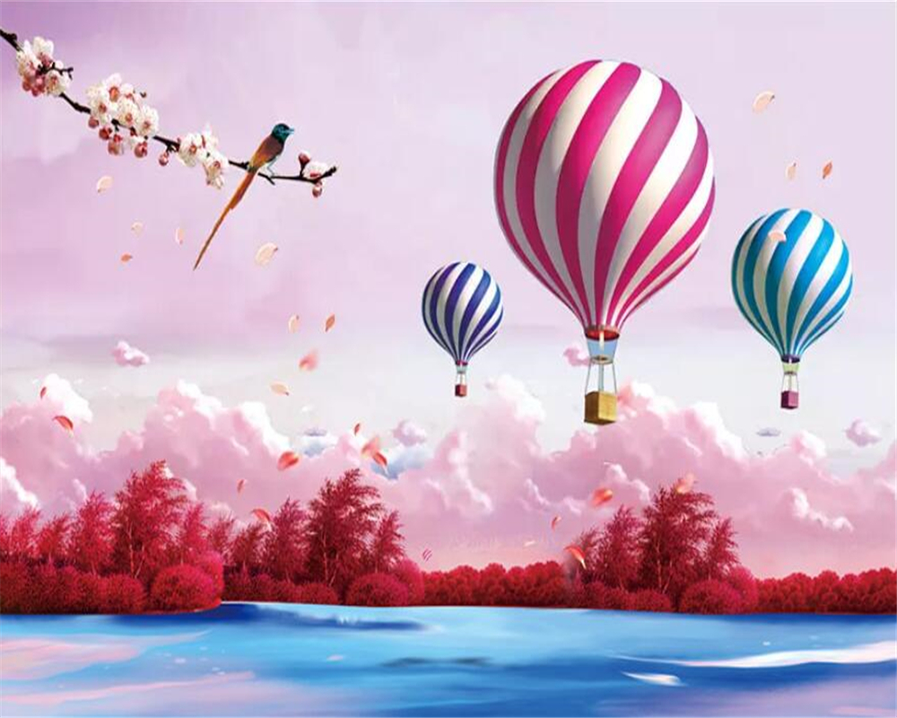 Cartoon Hot Air Balloon Wallpapers