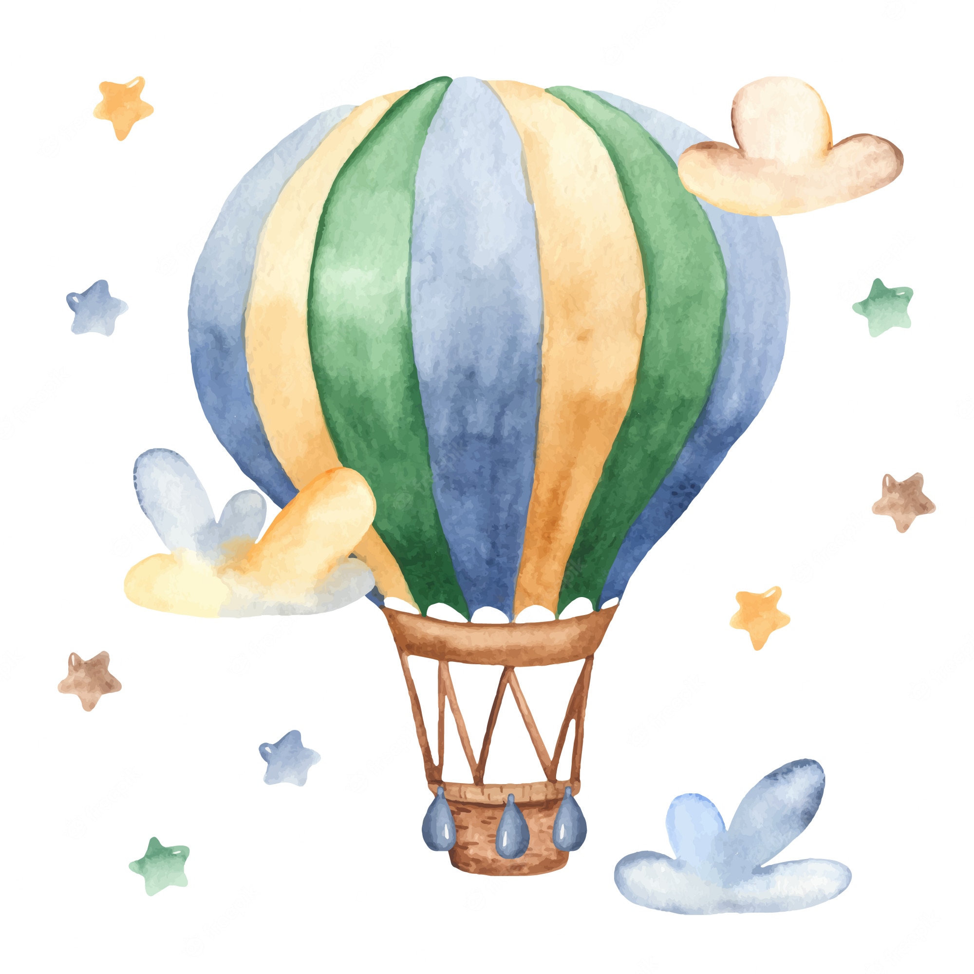 Cartoon Hot Air Balloon Wallpapers