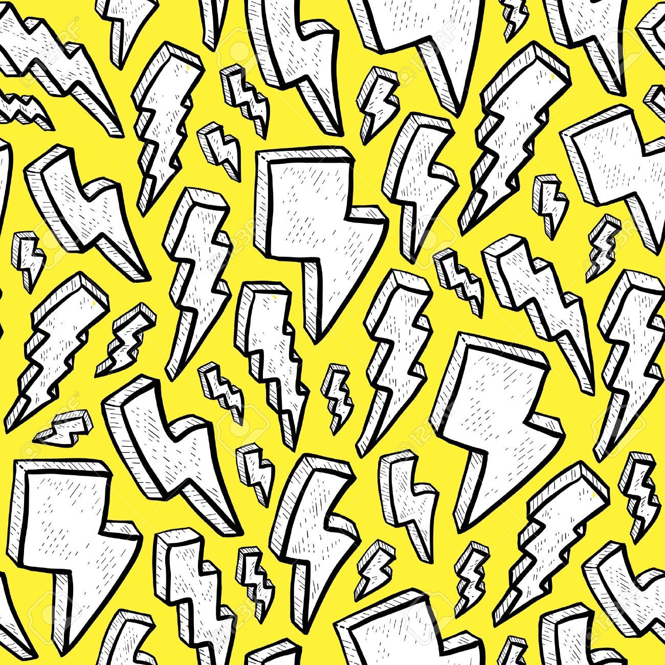 Cartoon Lightning Bolt Wallpapers