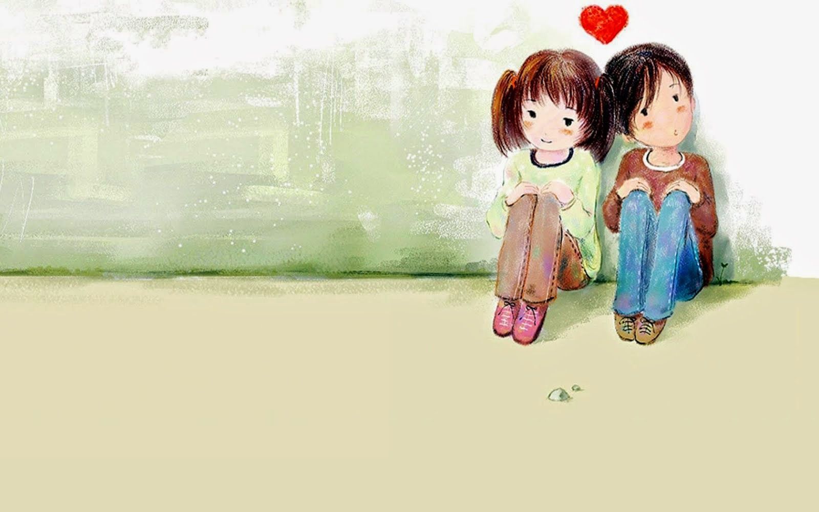 Cartoon Love Hd Wallpapers