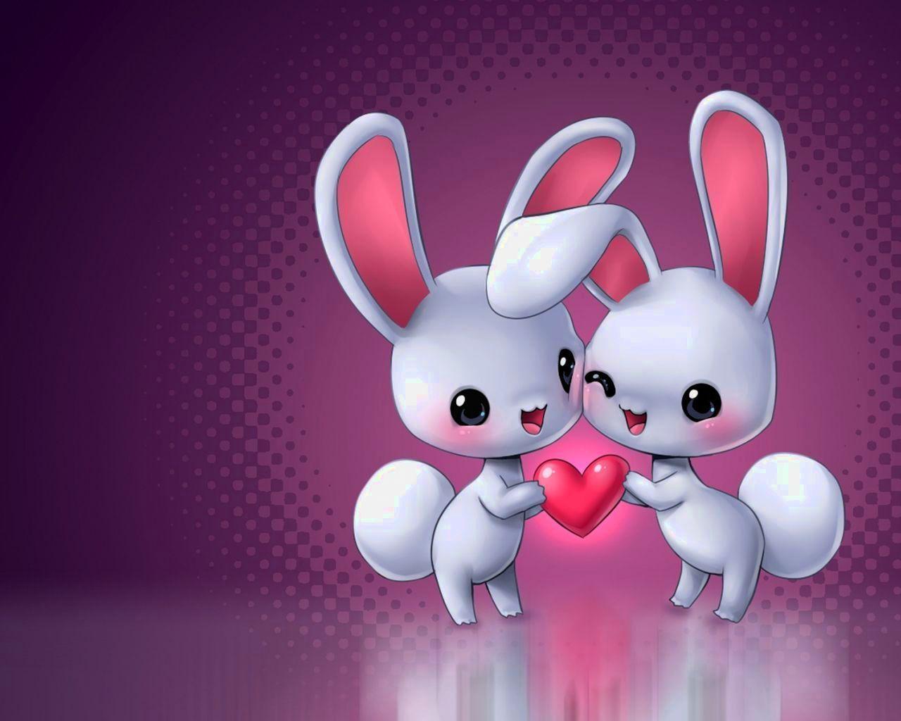 Cartoon Love Hd Wallpapers