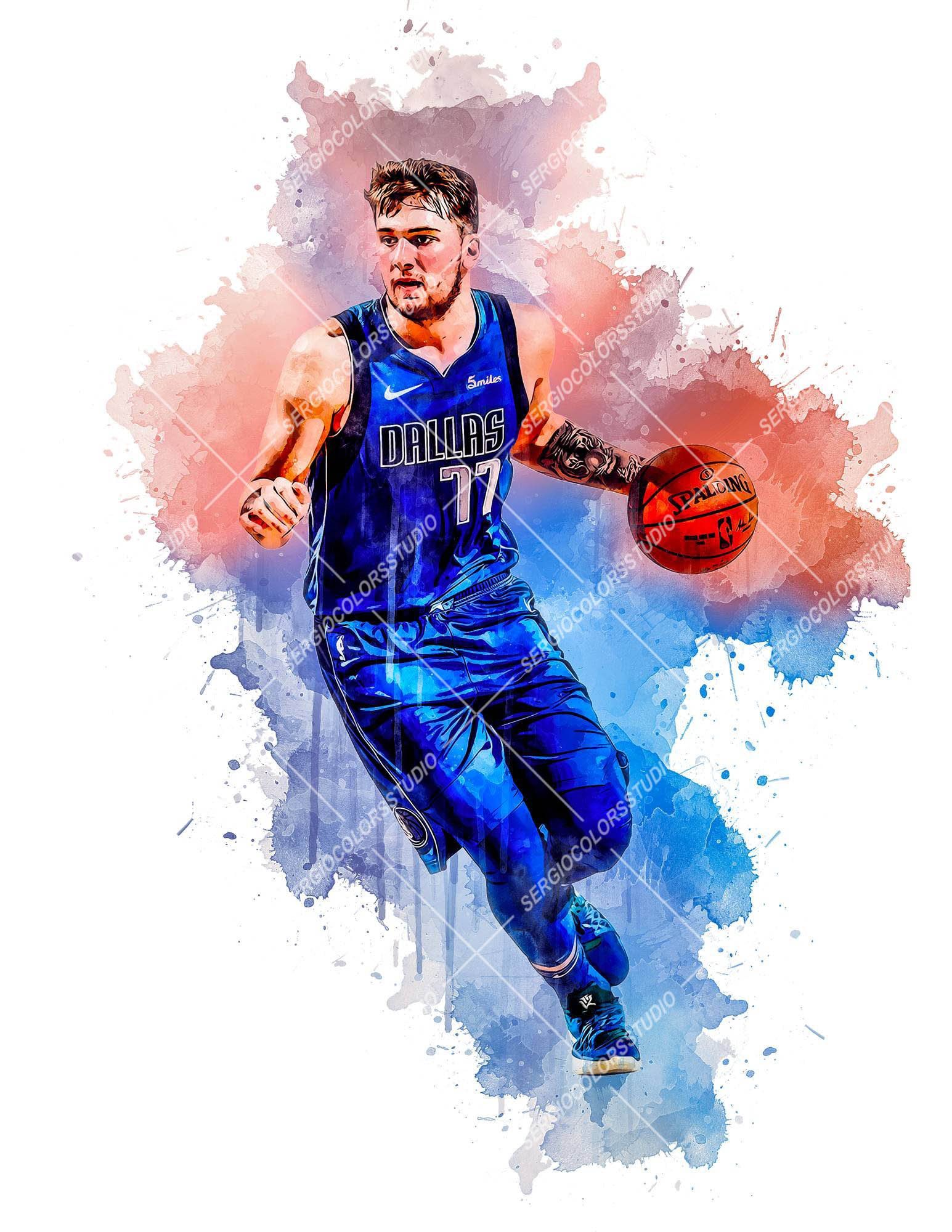 Cartoon Luka Doncic Wallpapers