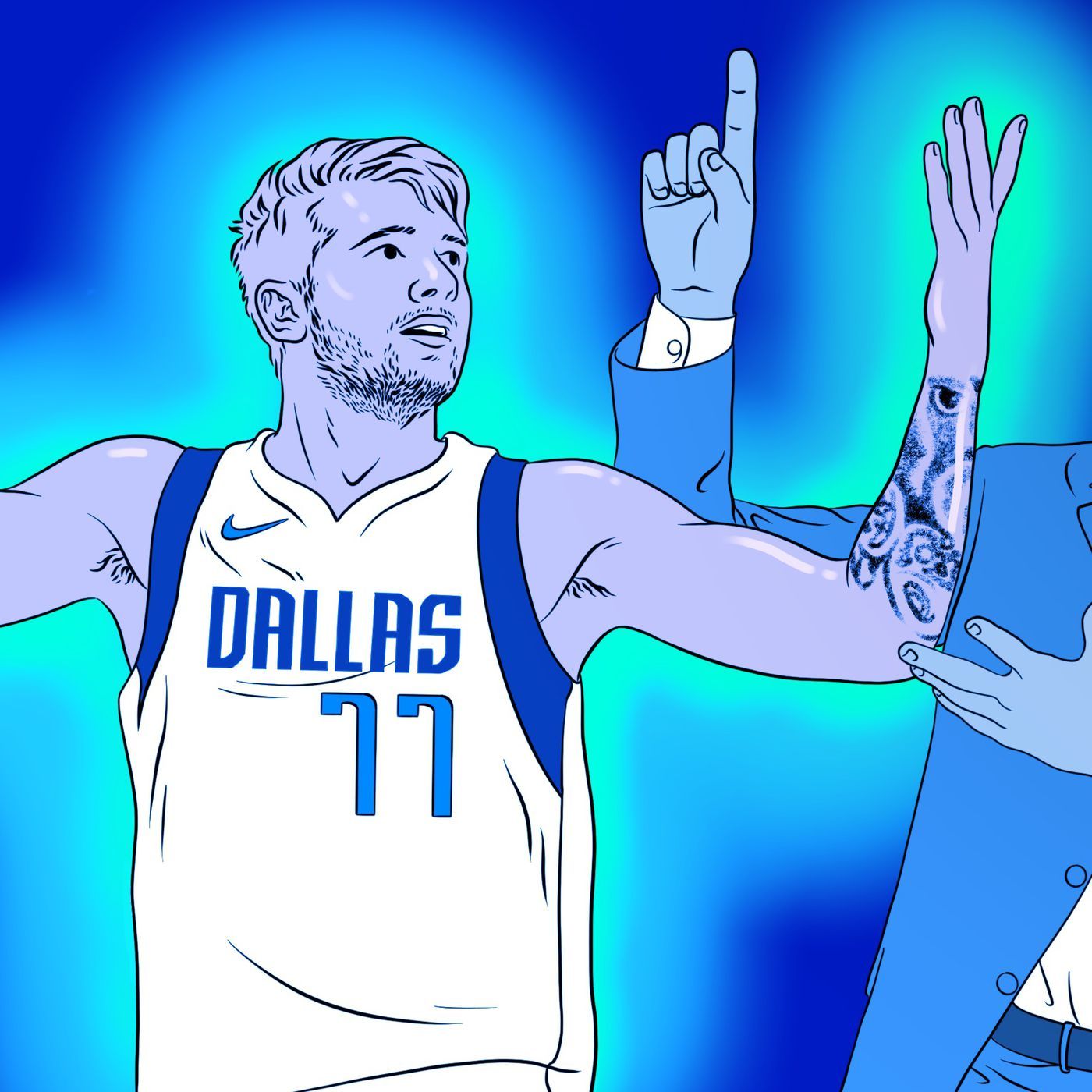 Cartoon Luka Doncic Wallpapers