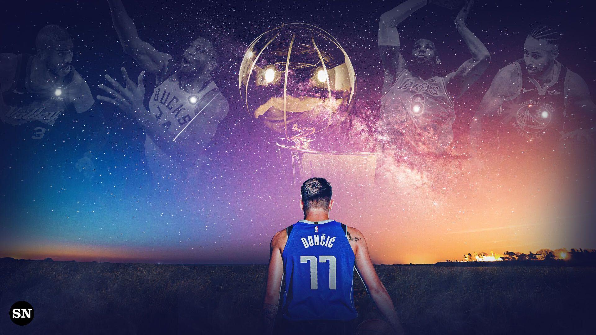 Cartoon Luka Doncic Wallpapers