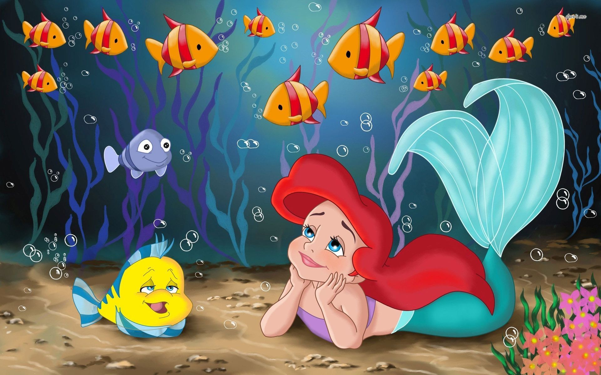 Cartoon Mermaid Wallpapers