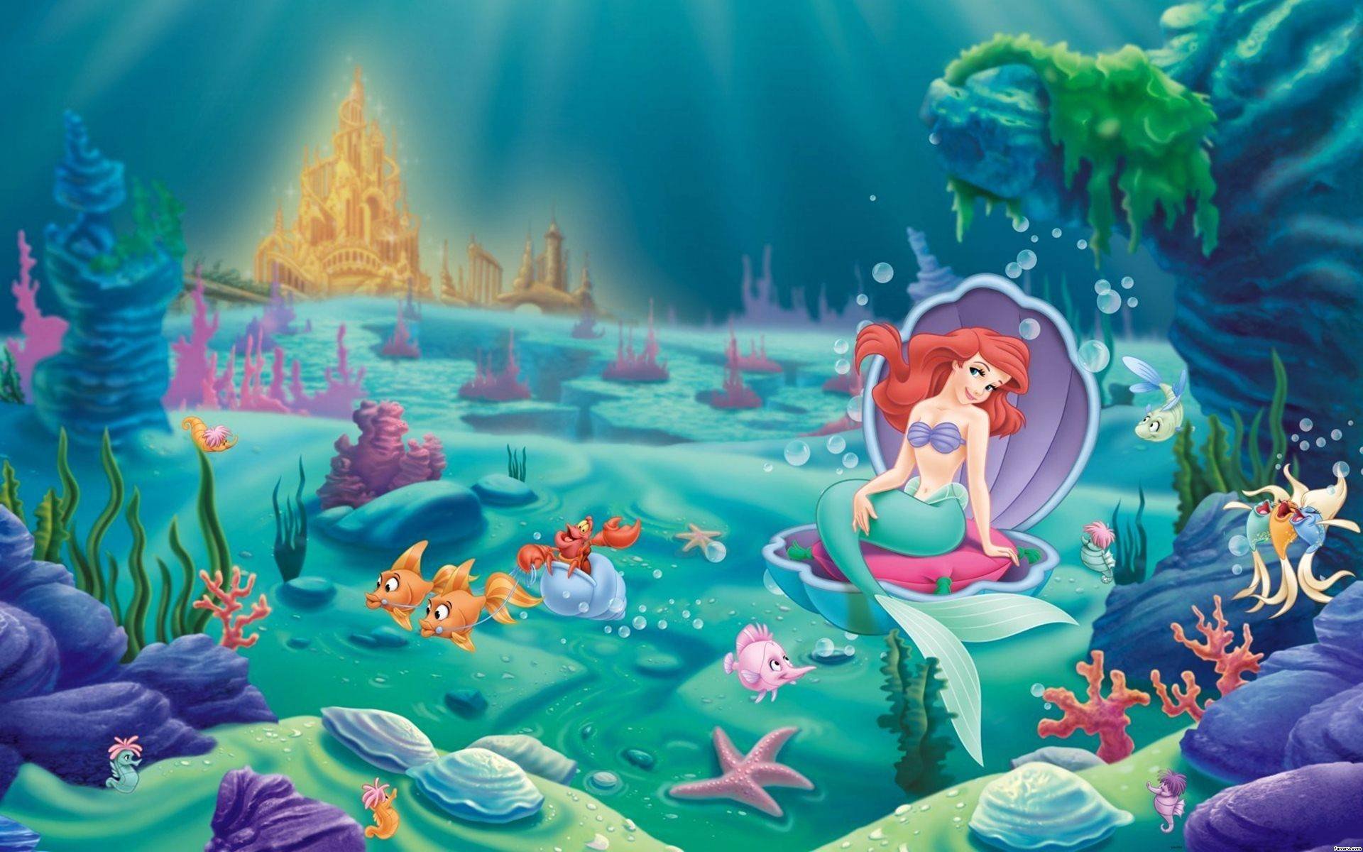 Cartoon Mermaid Wallpapers