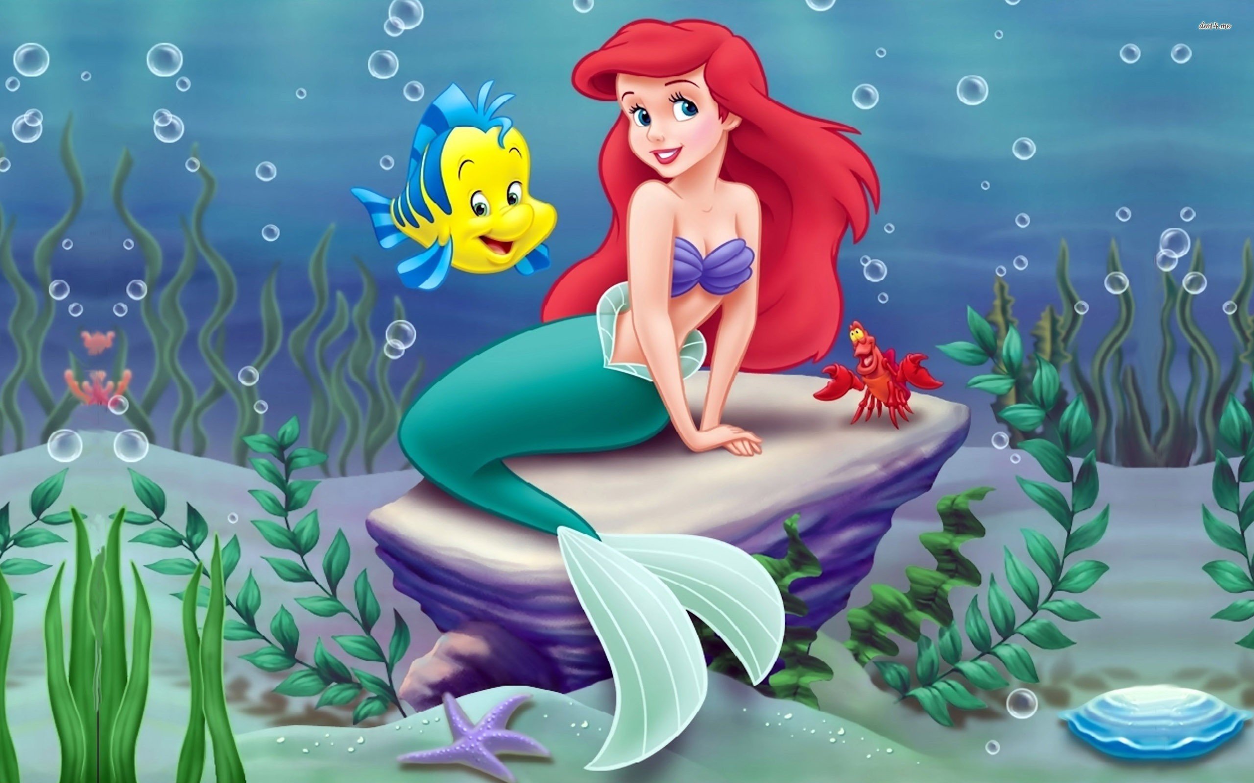 Cartoon Mermaid Wallpapers