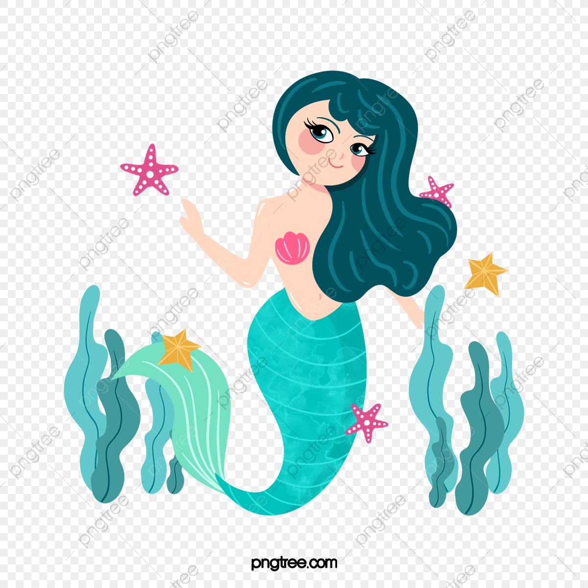 Cartoon Mermaid Wallpapers