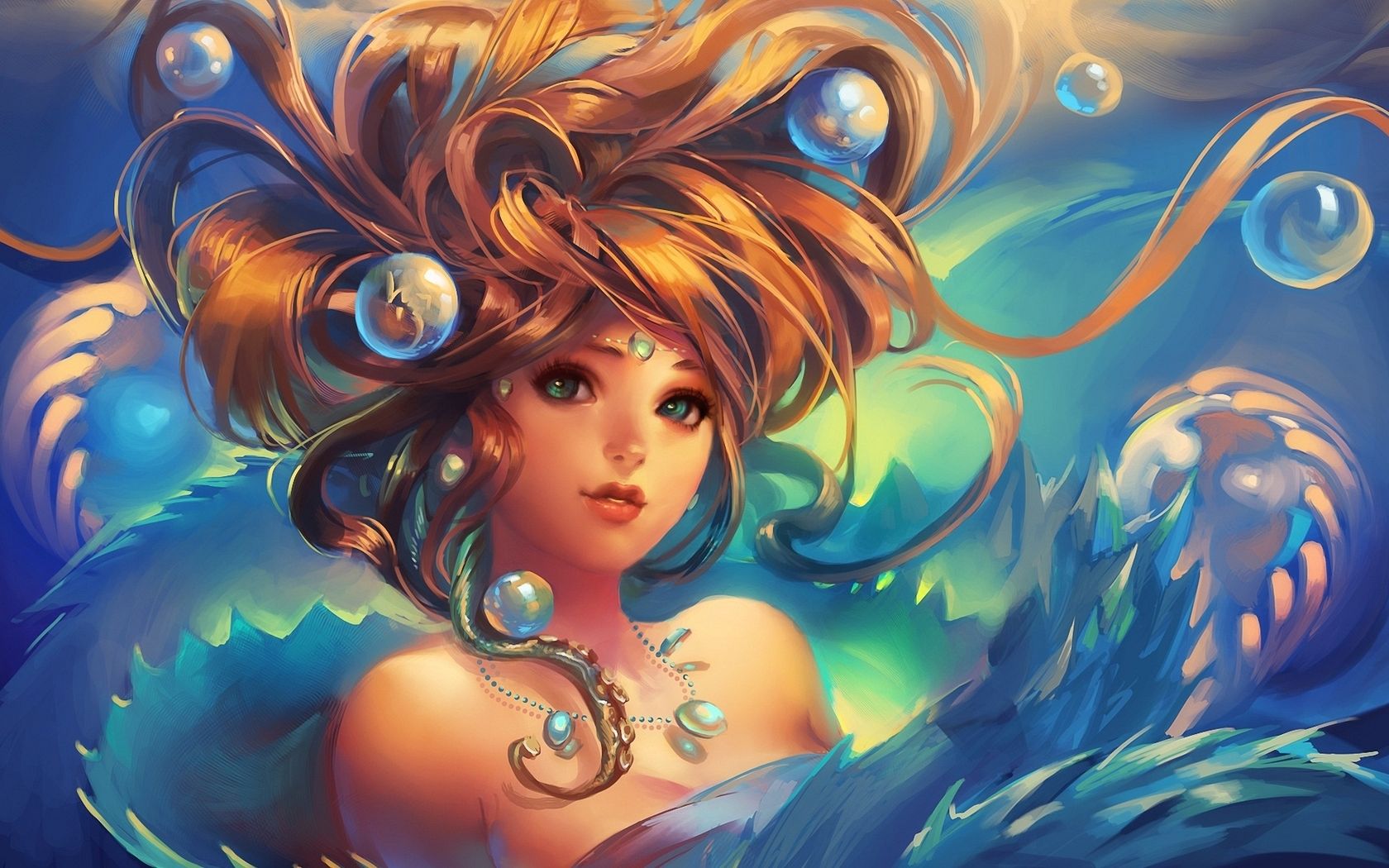 Cartoon Mermaid Wallpapers