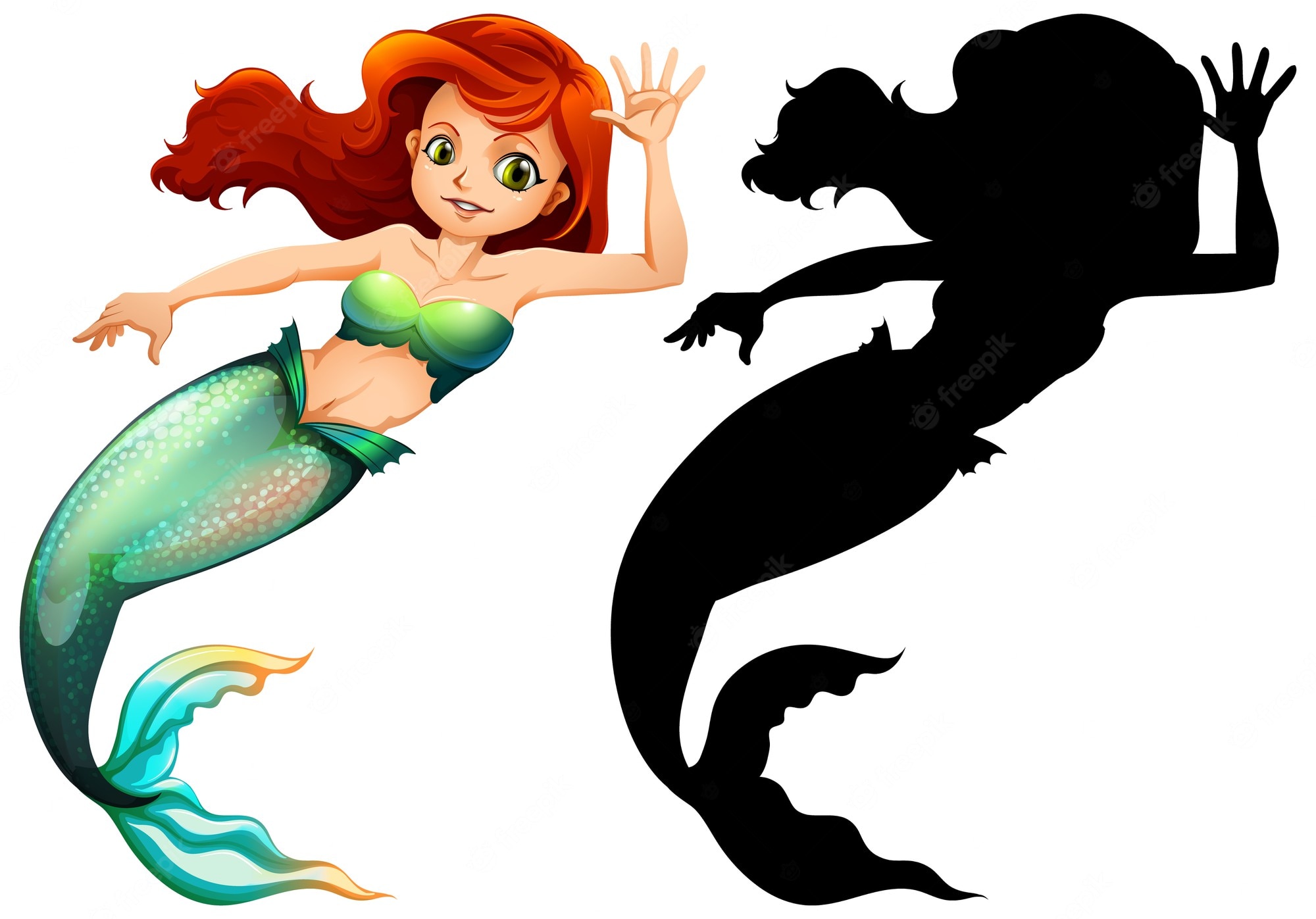 Cartoon Mermaid Wallpapers