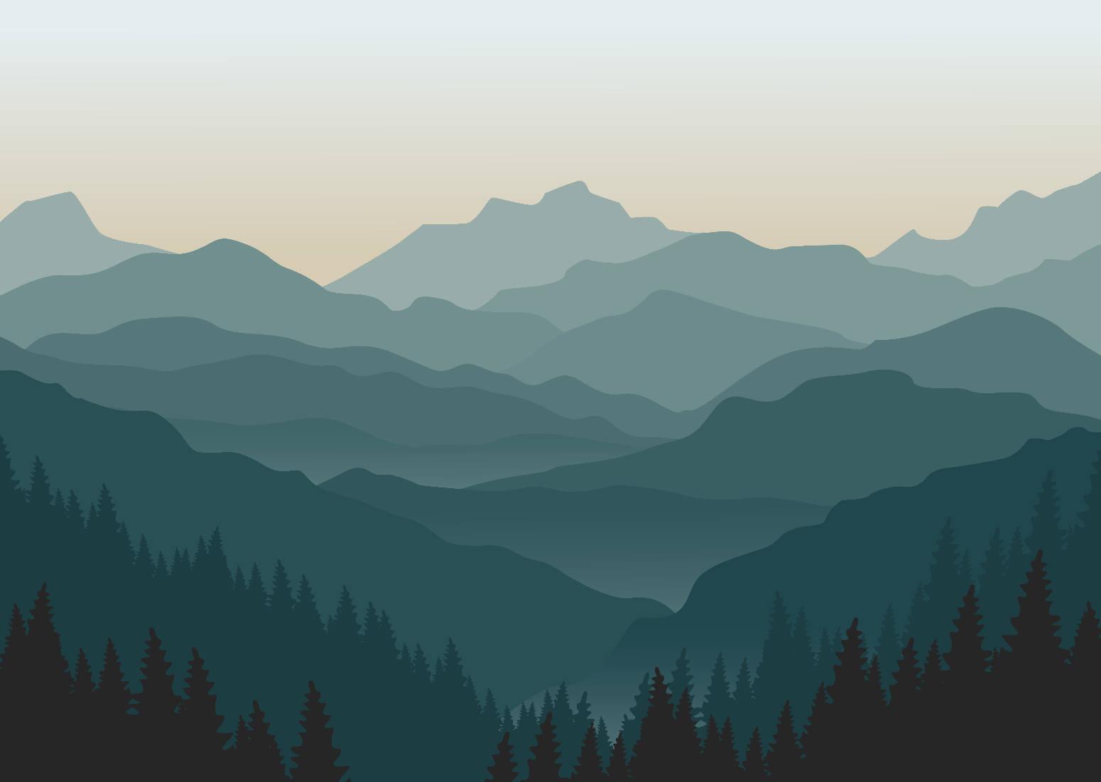 Cartoon Mountain Wallpapers