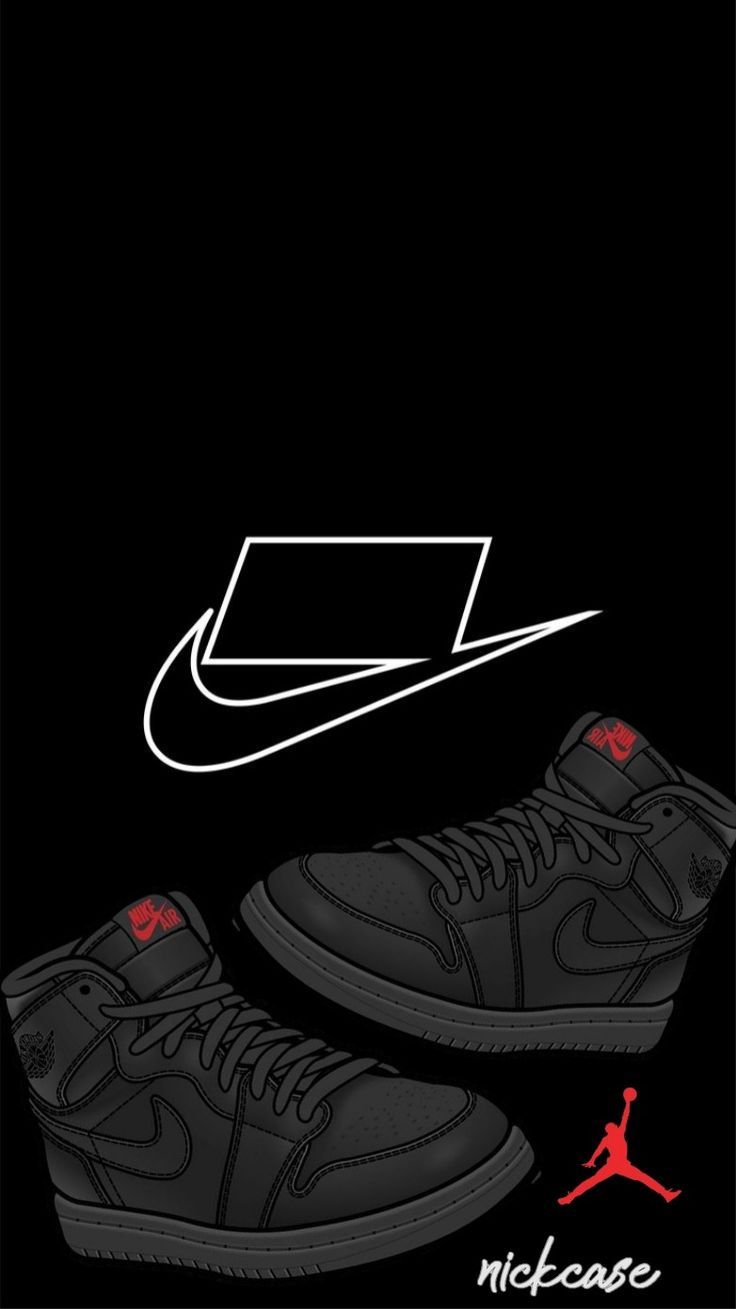 Cartoon Nike Shoes Wallpapers