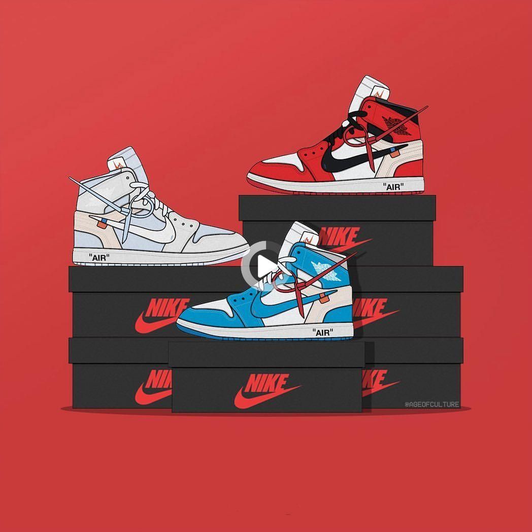 Cartoon Nike Shoes Wallpapers