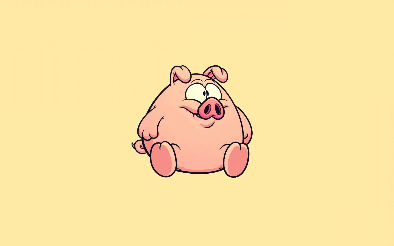 Cartoon Pig Gif Wallpapers