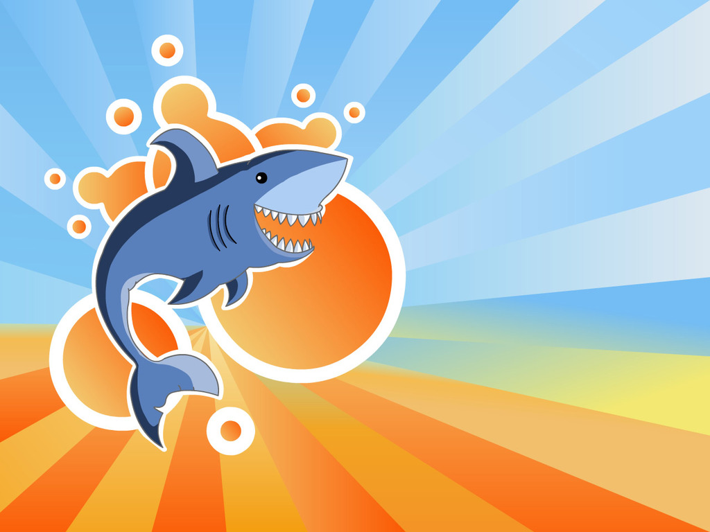 Cartoon Shark Wallpapers