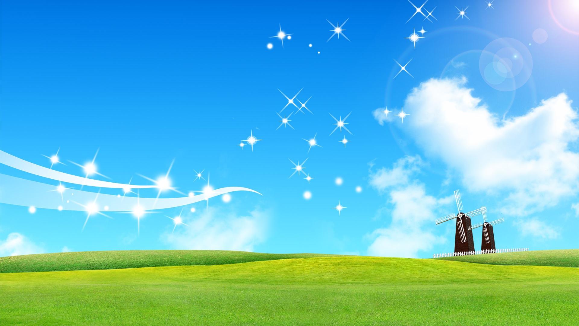 Cartoon Sky Wallpapers