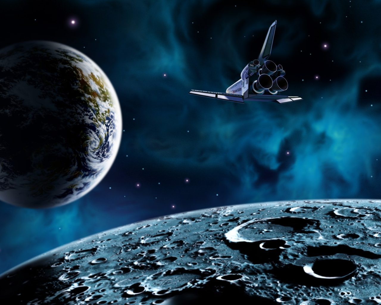 Cartoon Space Wallpapers