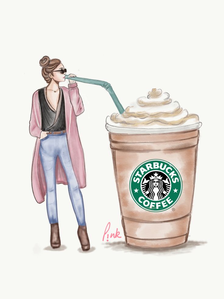 Cartoon Starbucks Wallpapers