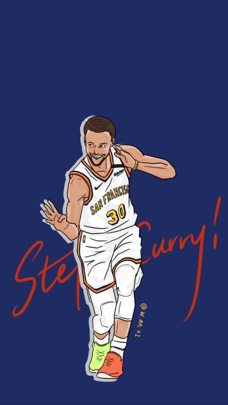 Cartoon Stephen Curry Wallpapers