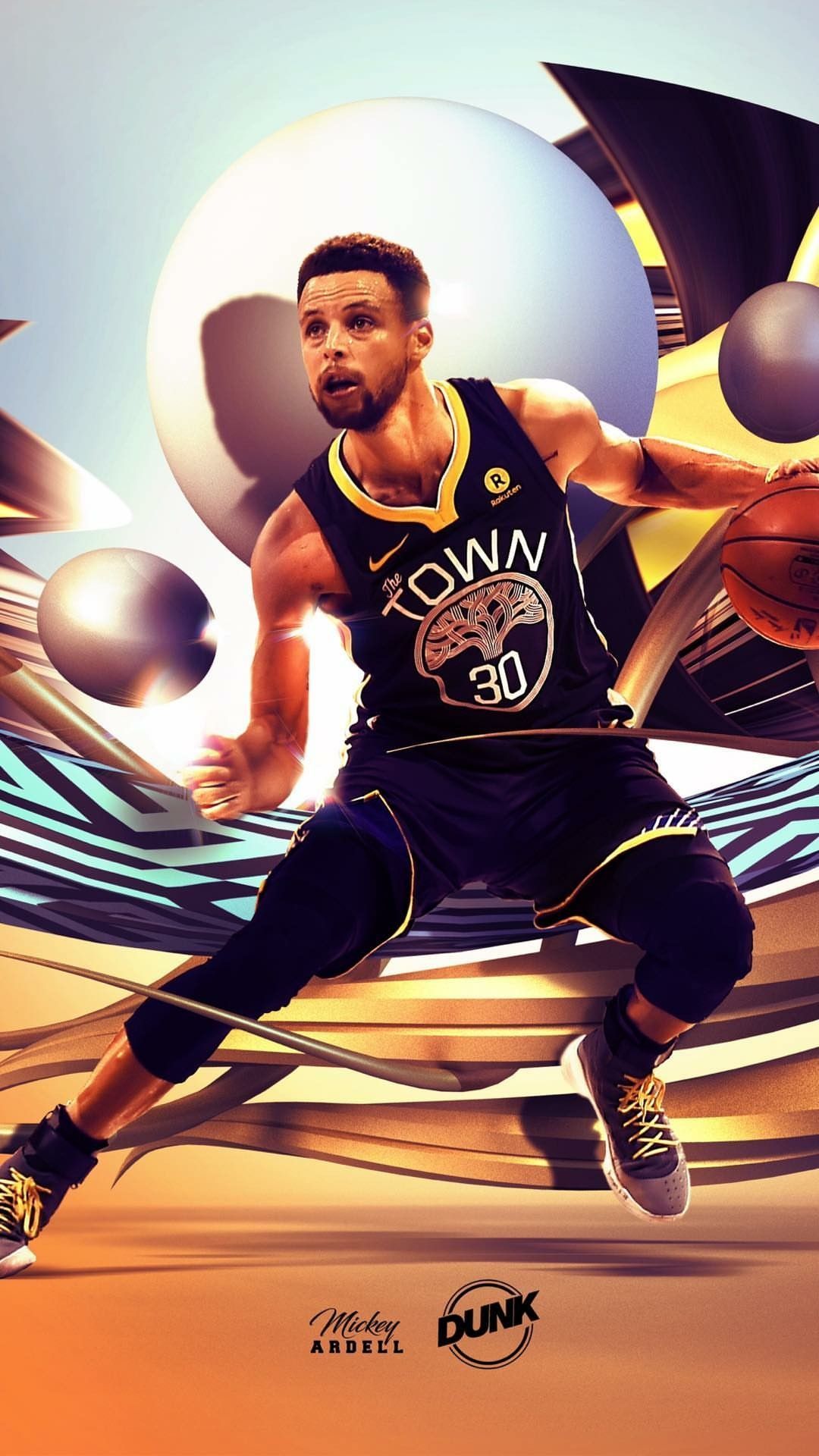 Cartoon Stephen Curry Wallpapers