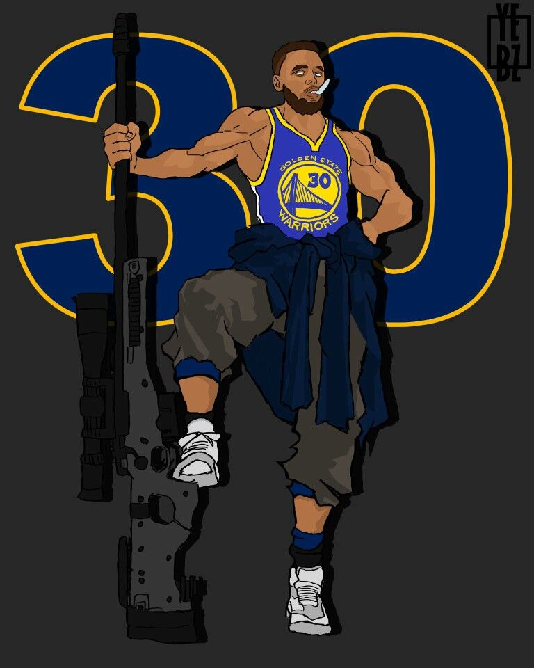 Cartoon Stephen Curry Wallpapers