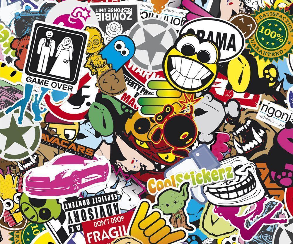 Cartoon Stickers Wallpapers