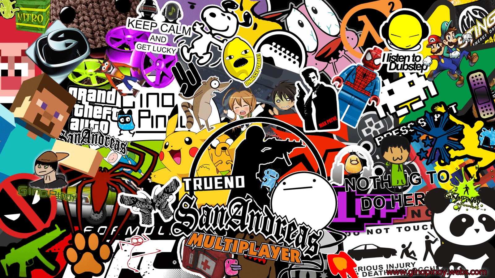 Cartoon Stickers Wallpapers