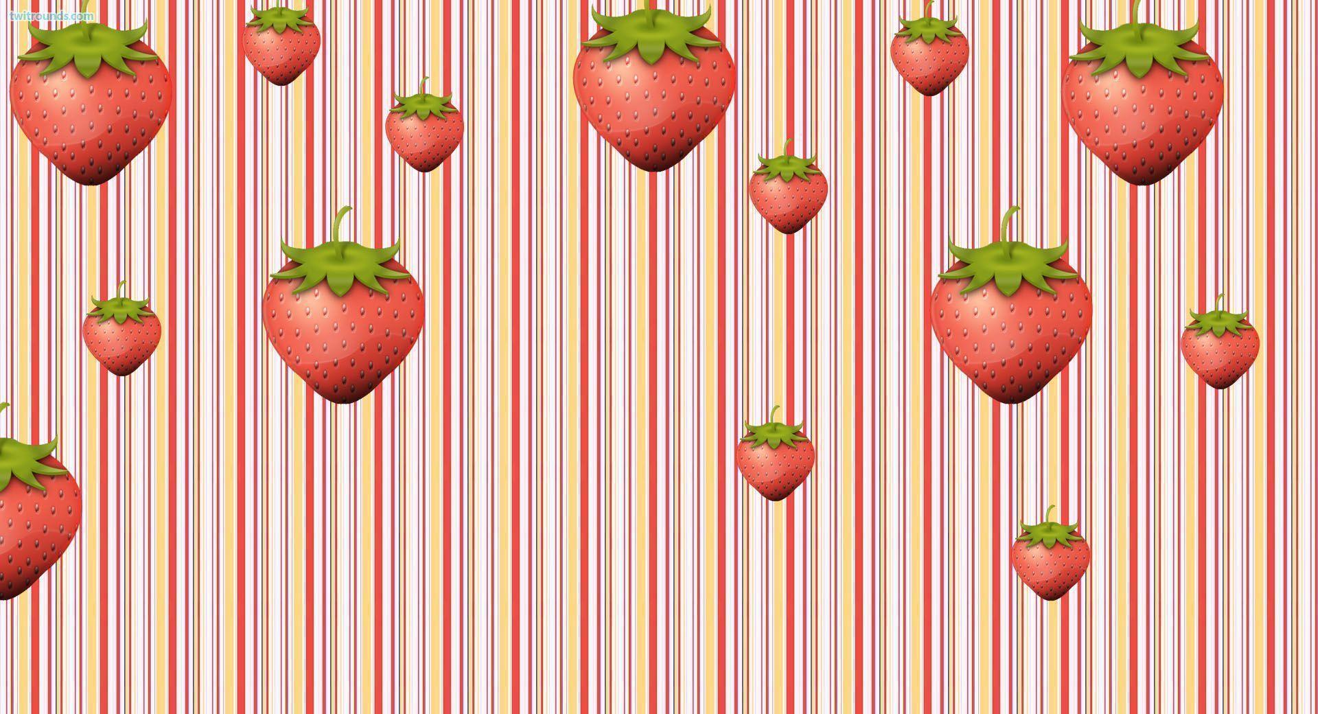 Cartoon Strawberry Wallpapers