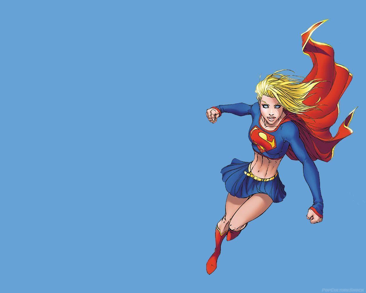 Cartoon Supergirl Wallpapers