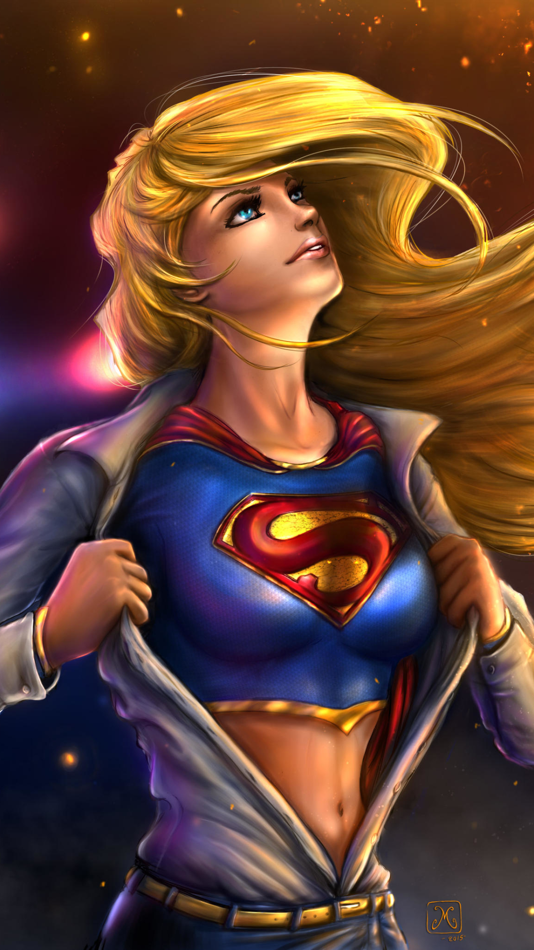 Cartoon Supergirl Wallpapers