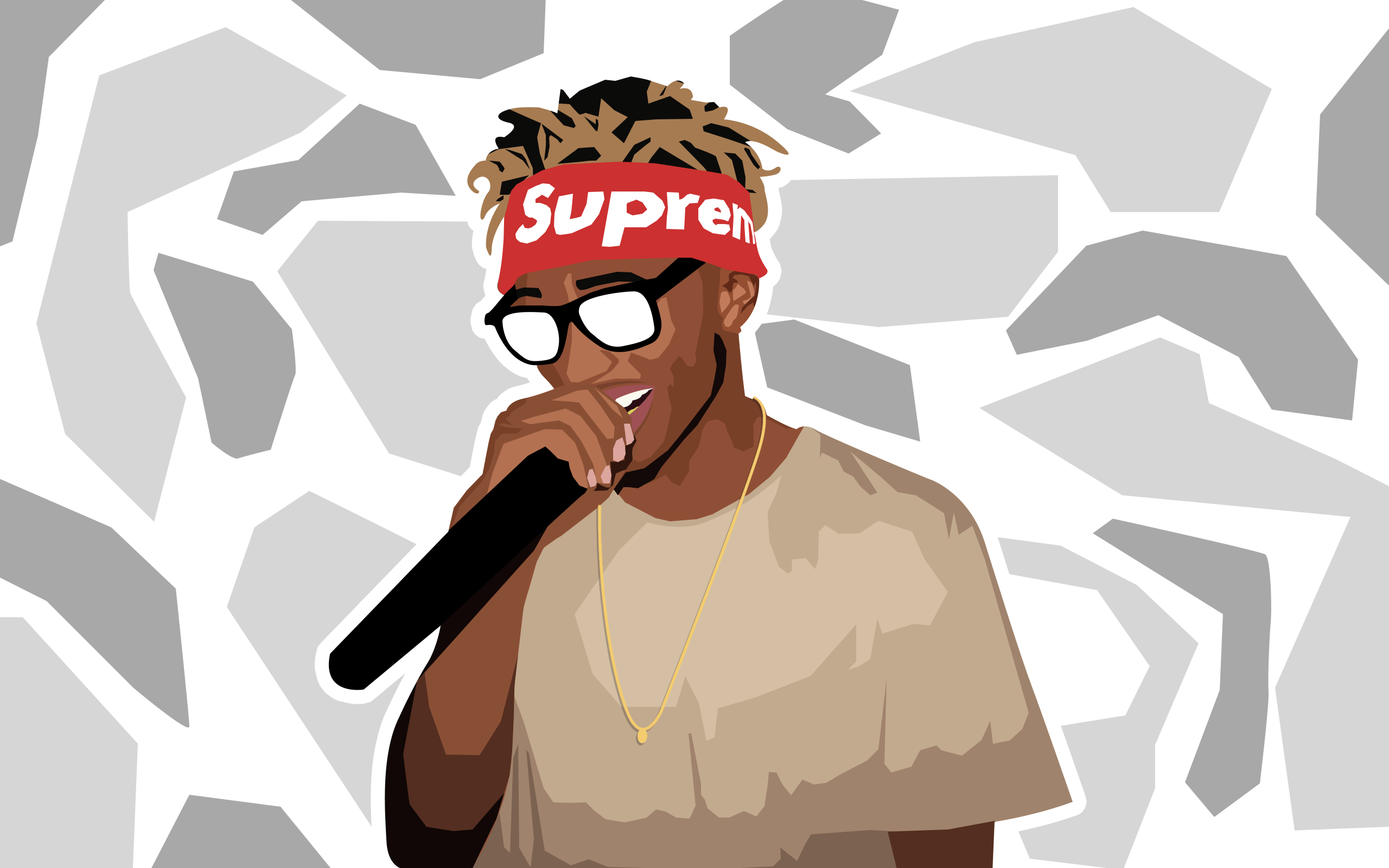 Cartoon Supreme Clothing Wallpapers