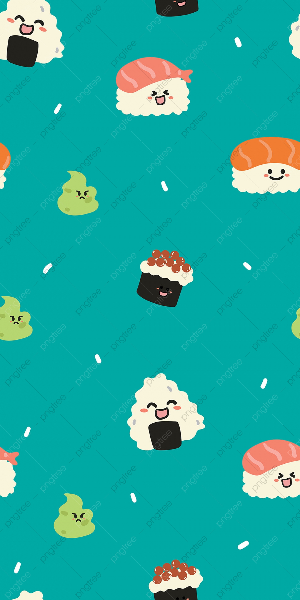 Cartoon Sushi Wallpapers