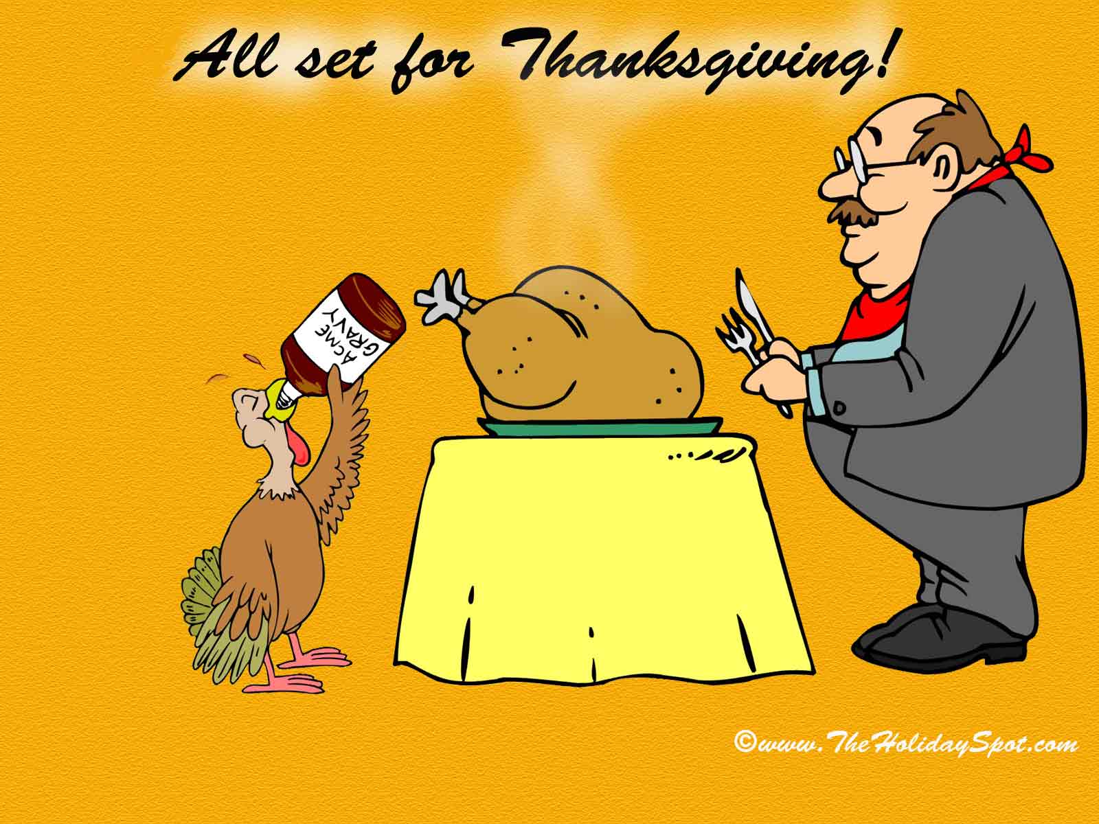 Cartoon Thanksgiving Wallpapers