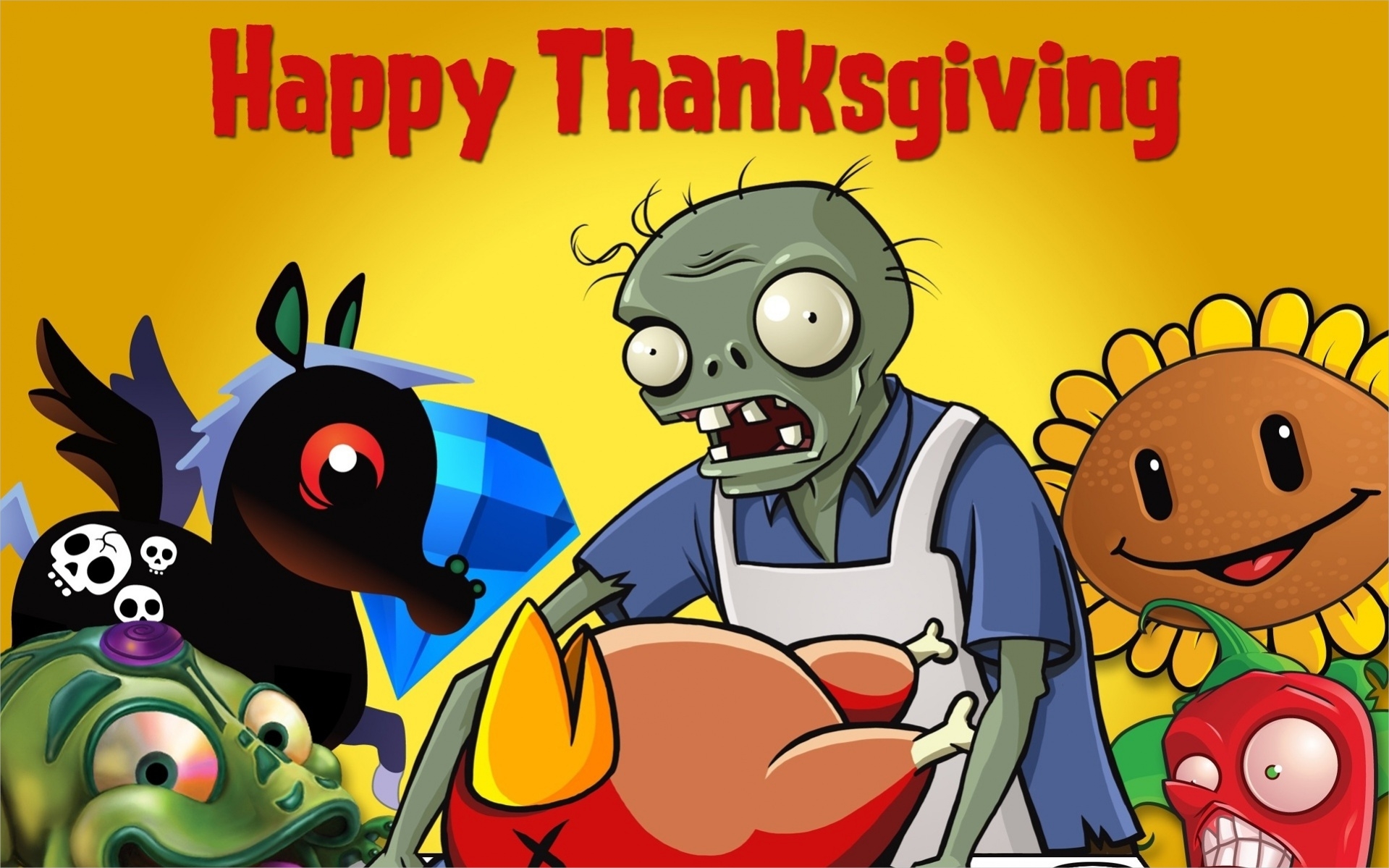 Cartoon Thanksgiving Wallpapers