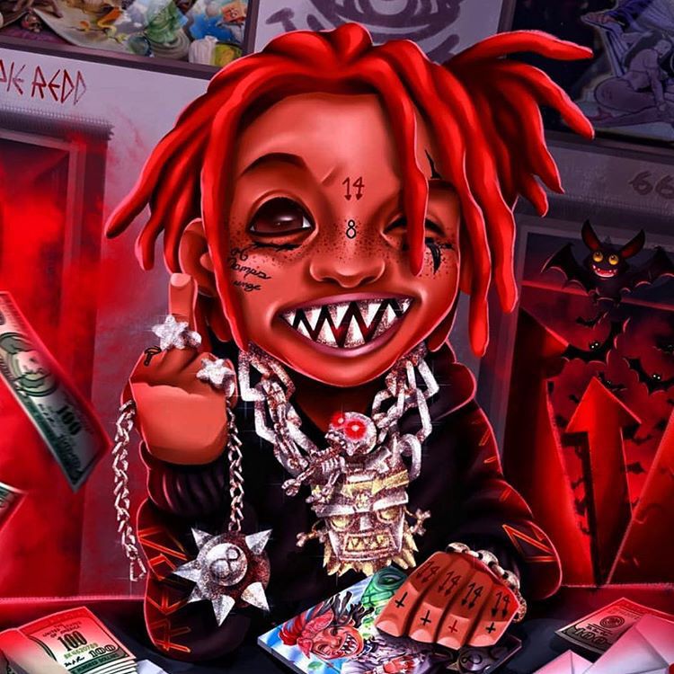 Cartoon Trippie Redd Wallpapers