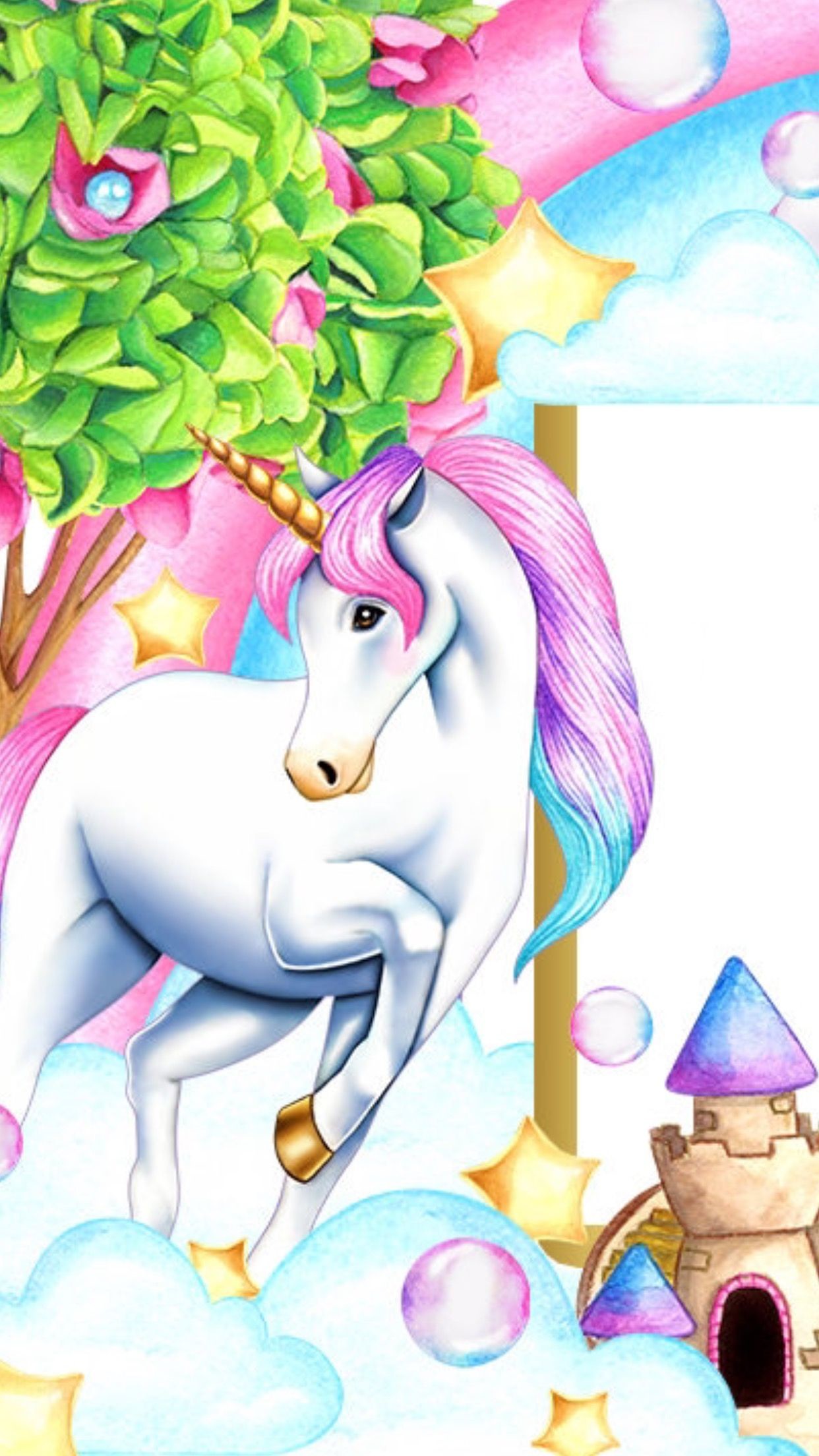 Cartoon Unicorn Wallpapers