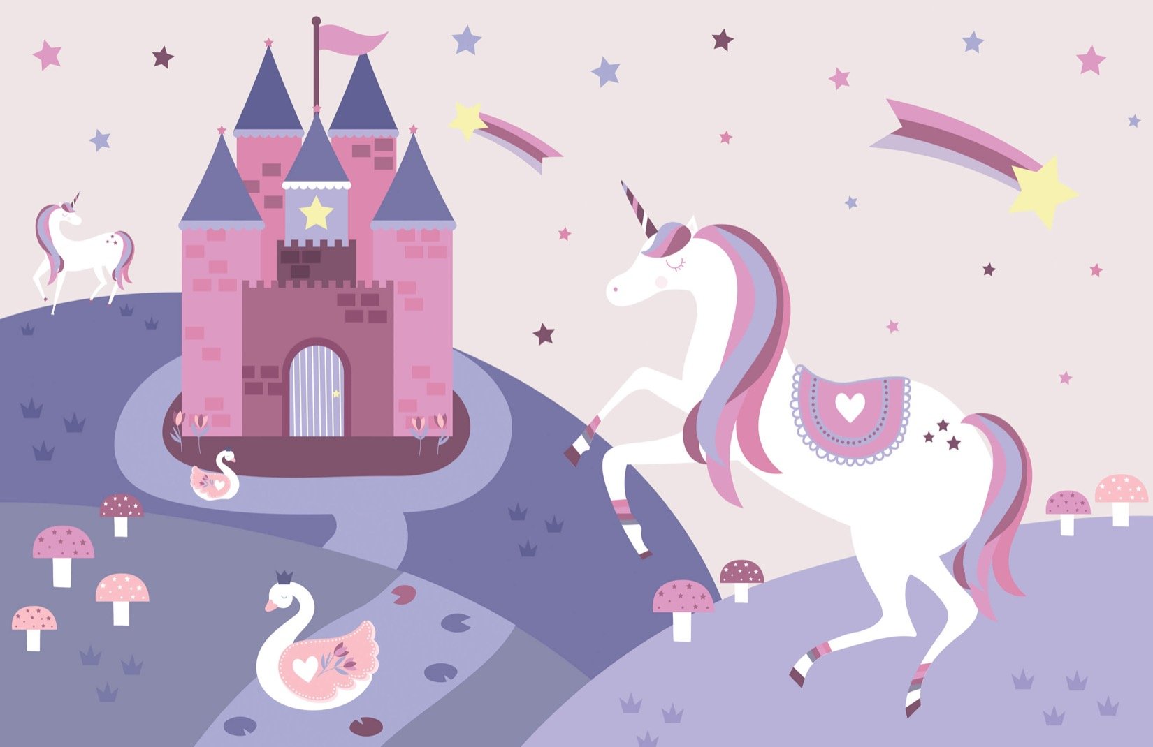 Cartoon Unicorn Wallpapers