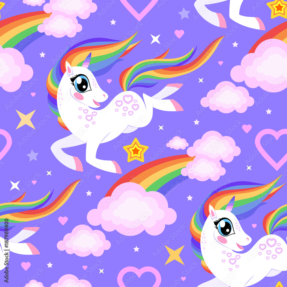 Cartoon Unicorn Wallpapers