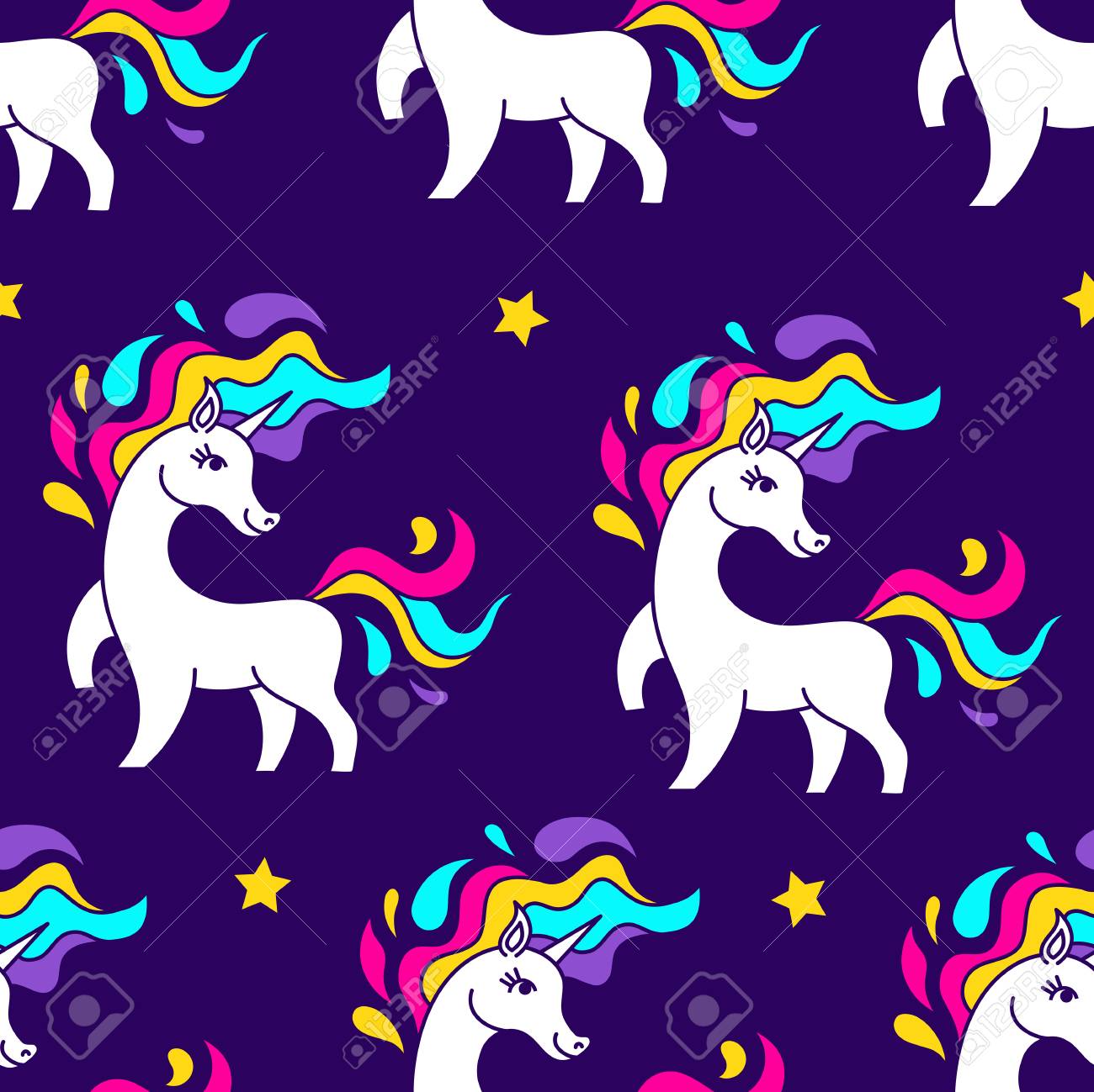 Cartoon Unicorn Wallpapers