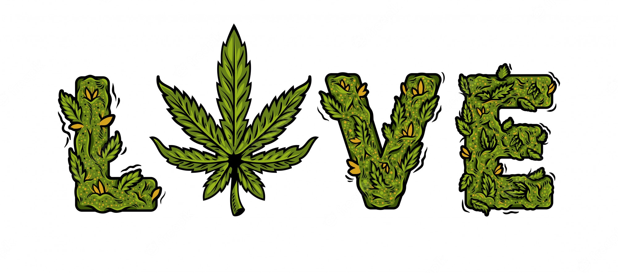 Cartoon Weed Hands Wallpapers