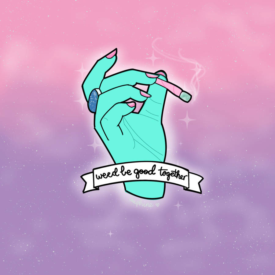 Cartoon Weed Hands Wallpapers